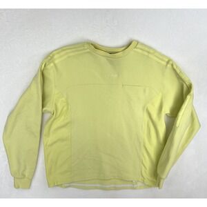 Adidas x IVY PARK Long-Sleeve Crewneck Sweatshirt‎ Yellow H25162 Sz Small (Read)